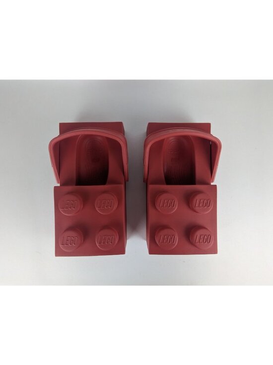 Crocs x  Brick Includes a  gift Triple Red Size  M5 / W7 NIB main image 8